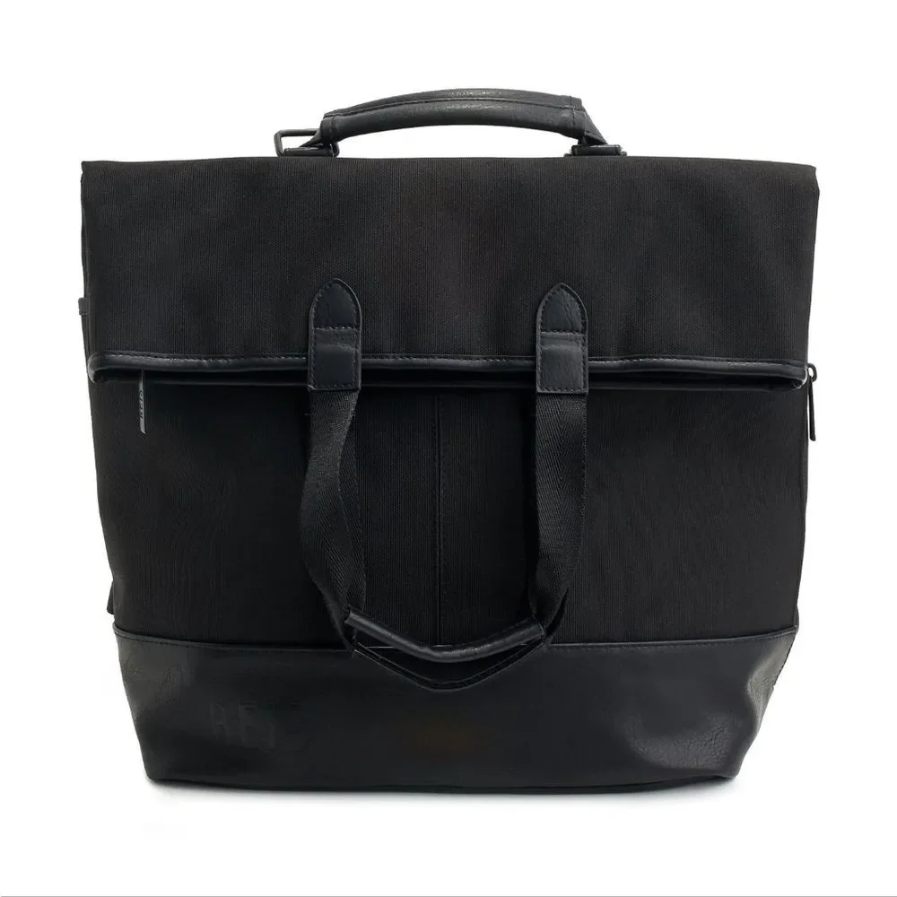 BEIS Black Travel Backpack Tote
